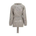 Brunello Cucinelli Beige Linen Cardigan