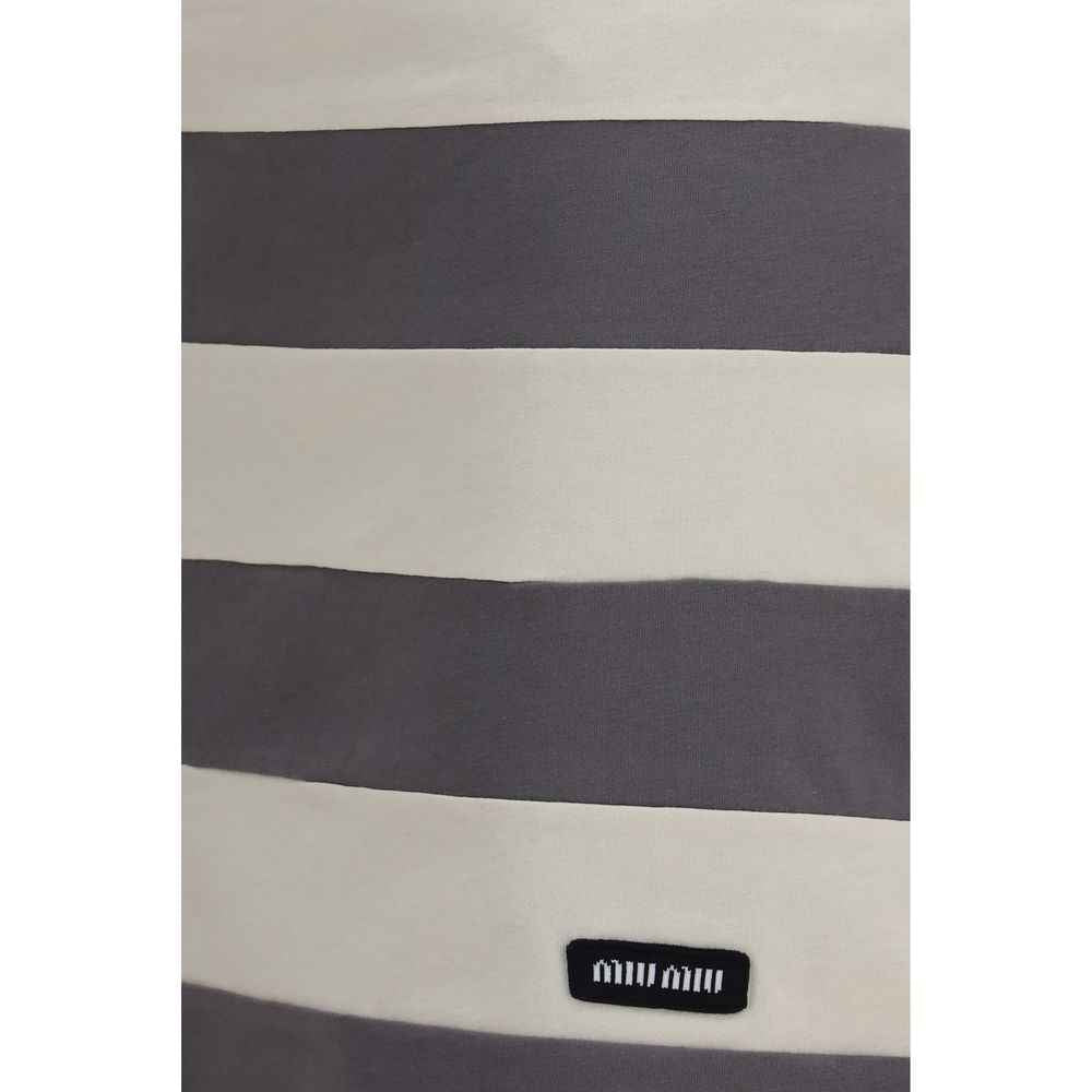 Miu Miu Multicolor Cotton Mini Skirt