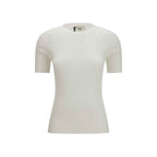 Fendi White Cotton Sweatshirt