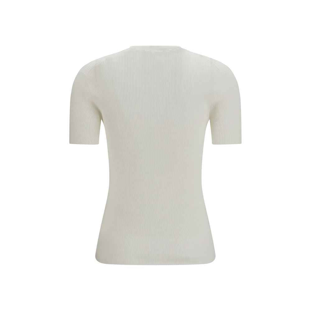 Fendi White Cotton Sweatshirt