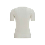 Fendi White Cotton Sweatshirt