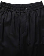 Dolce & Gabbana Black Mid Waist Cargo Jogger Sweatpants Pants