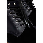 Dr. Martens Black Leather Lace-Up Boots