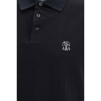 Brunello Cucinelli Black Cotton Shirt