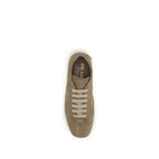 Prada Brown Calf Leather Bos Taurus Athletic Sneakers