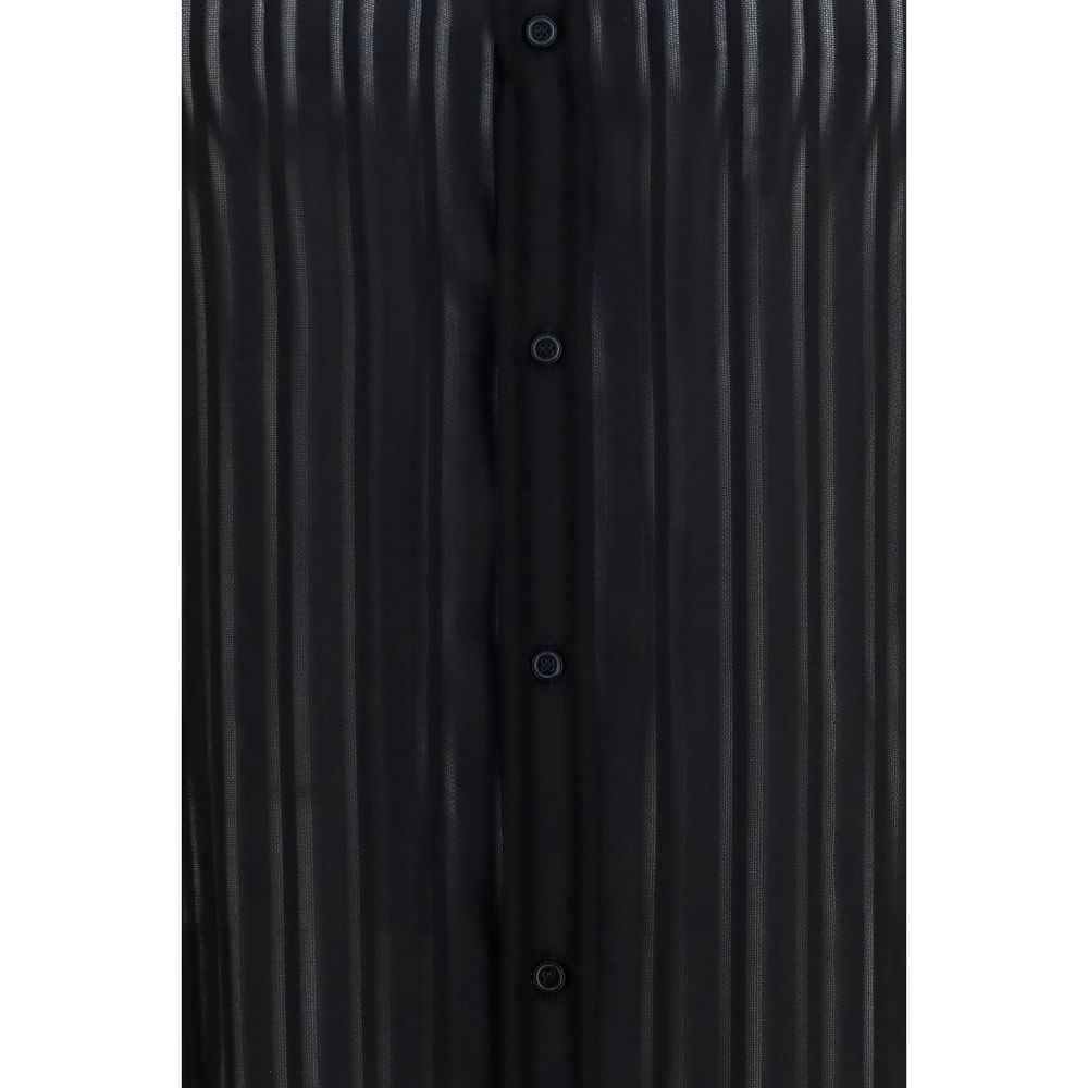 Gucci Black Silk Dress Shirt