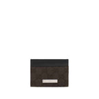 Gucci Brown Fabric Wallet