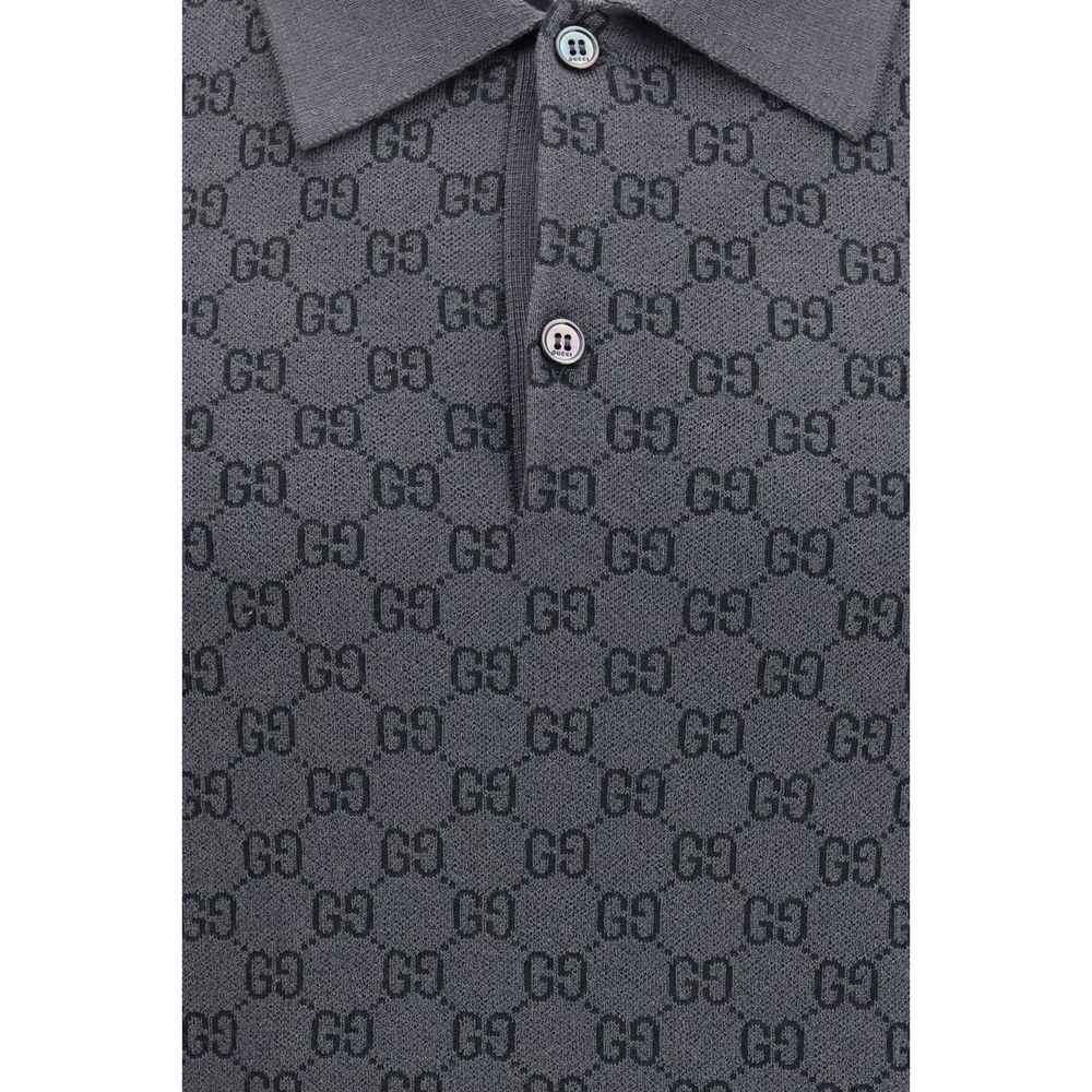 Gucci Gray Lamb Ovis Aries Aries Polo Shirt
