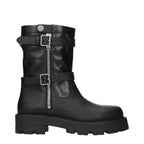 Christian Dior Black Leather Ankle Boots