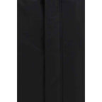 Gucci Black Cotton Full-Length Jacket
