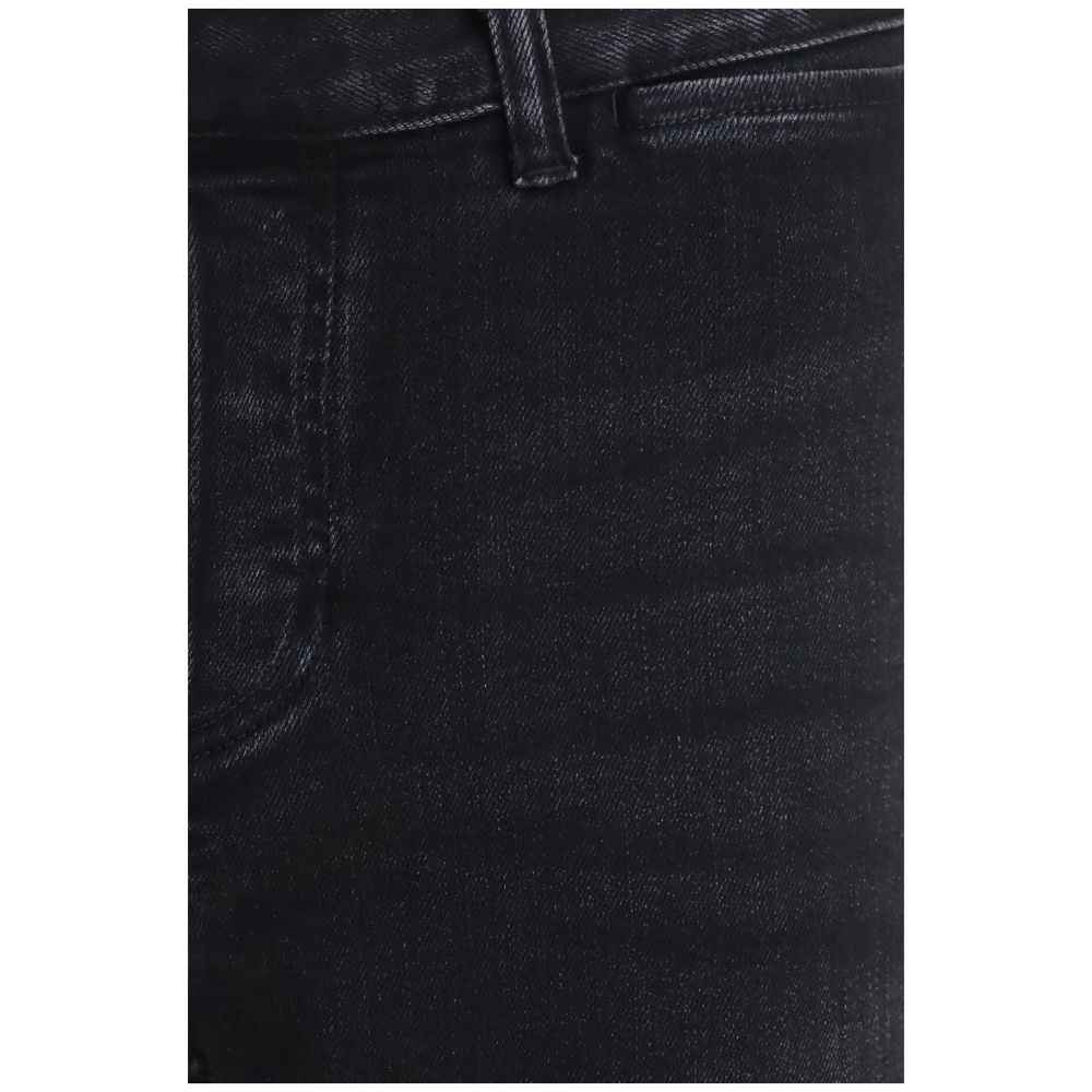 Gucci Black Cotton Flared Jeans