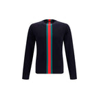 Gucci Blue Cotton Sweatshirt