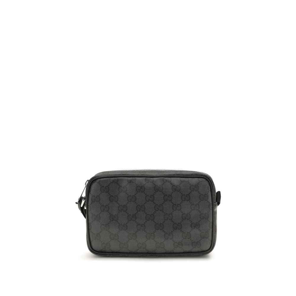 Gucci Black Fabric Shoulder Bag