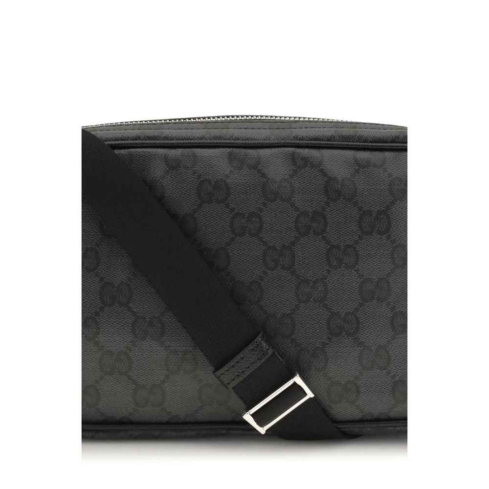 Gucci Black Fabric Shoulder Bag