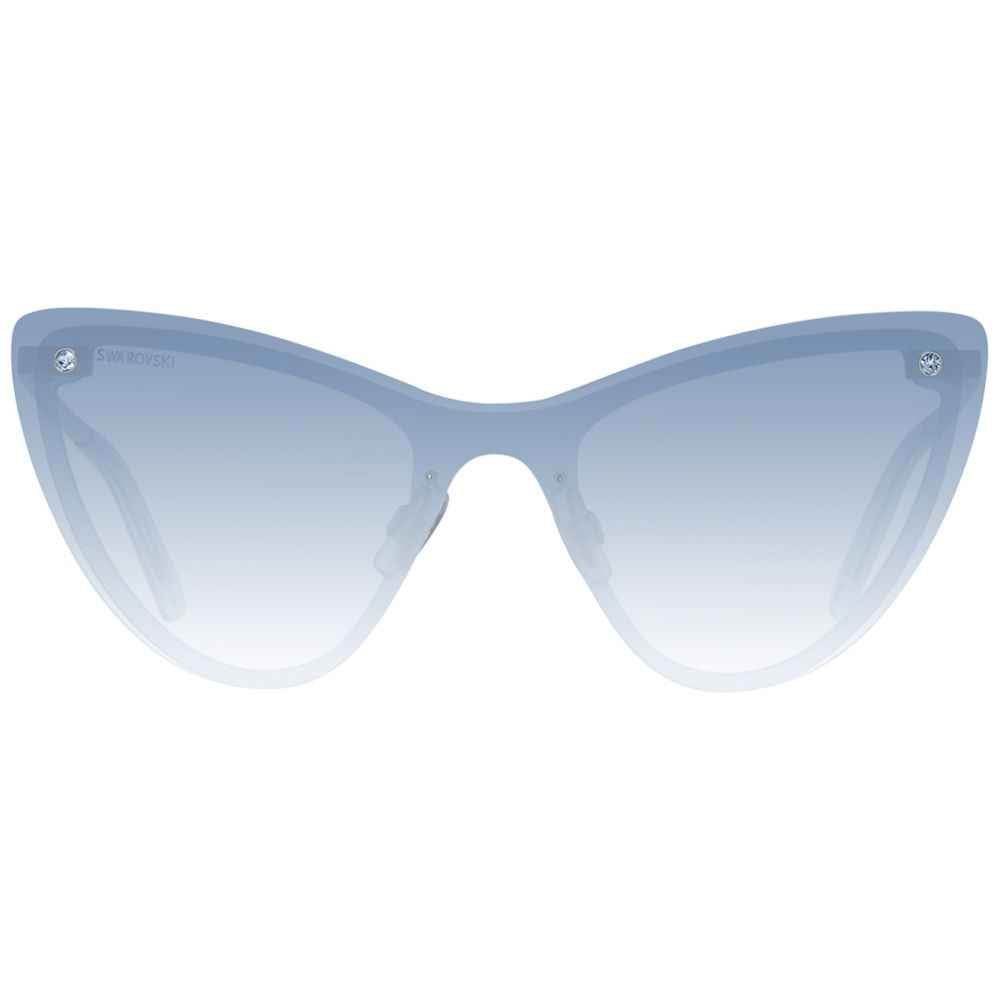 Swarovski Blue Metal Sunglasses
