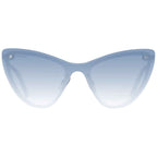 Swarovski Blue Metal Sunglasses