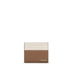 Prada Beige Calf Leather Bos Taurus Wallet