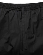 Dolce & Gabbana Black Cotton Sweatshorts Men Bermuda Shorts