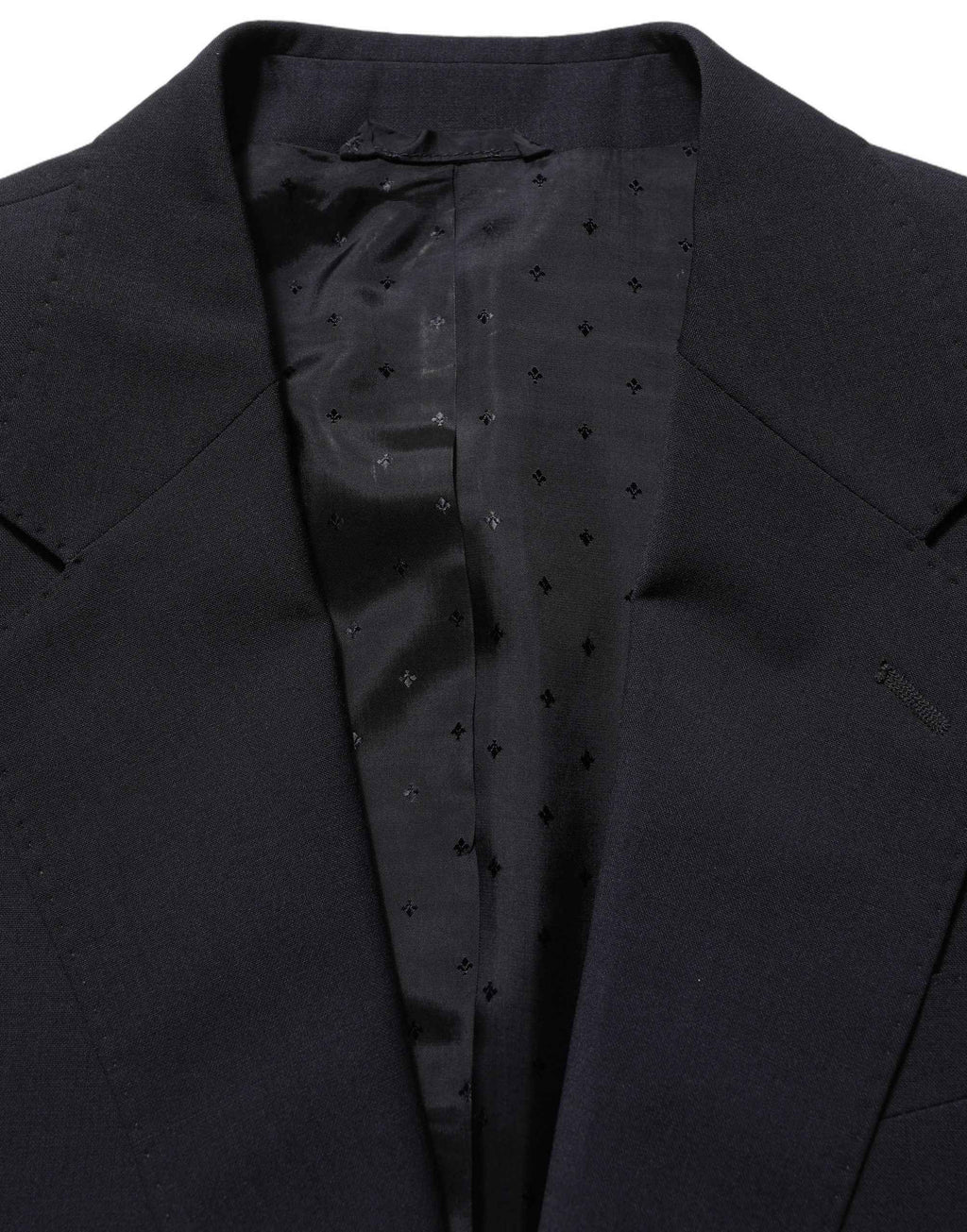 Dolce & Gabbana Black Wool Slim Fit Formal 3 Piece Men Suit