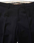 Dolce & Gabbana Black Wool Slim Fit Formal 3 Piece Men Suit