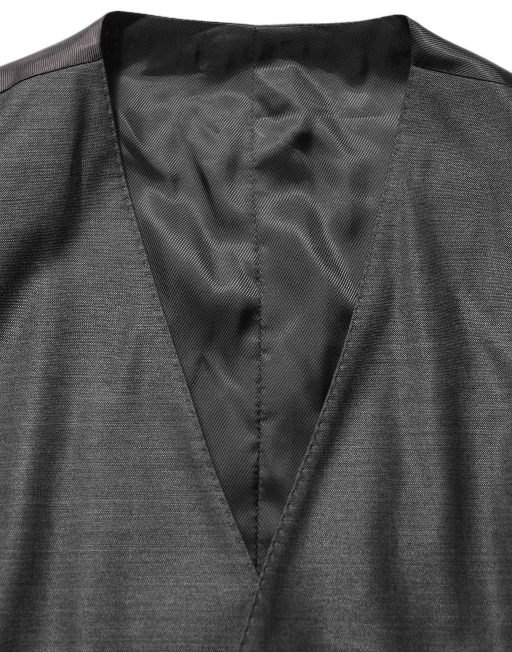 Dolce & Gabbana Gray MARTINI Slim Fit Formal 3 Piece Suit