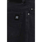 Amiri Black Cotton Jeans Denim