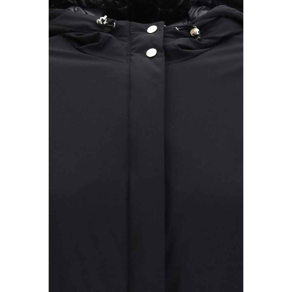 Herno Black Polyamide Shell Jacket