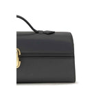 Savette Gray Calf Leather Bos Taurus Shoulder Bag