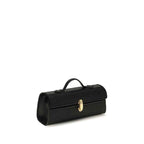 Savette Black Raffia Handbag