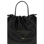 Chloé Black Lamb Ovis Aries Aries Shoulder Bag