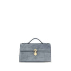 Savette Blue Calf Leather Bos Taurus Handbag