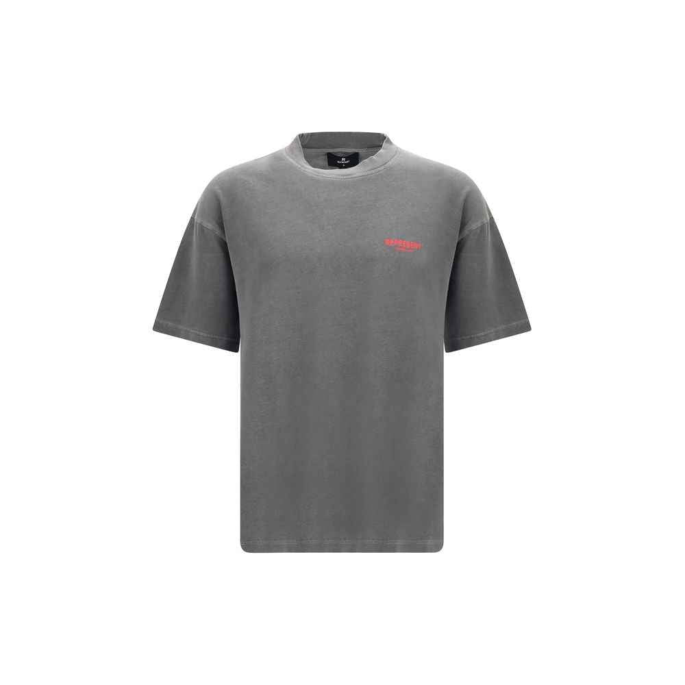 Represent Gray Cotton T-Shirt