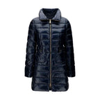 Herno Blue Polyamide Full-Length Jacket