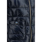 Herno Blue Polyamide Full-Length Jacket