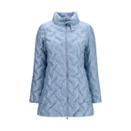 Herno Blue Polyester Full-Length Jacket