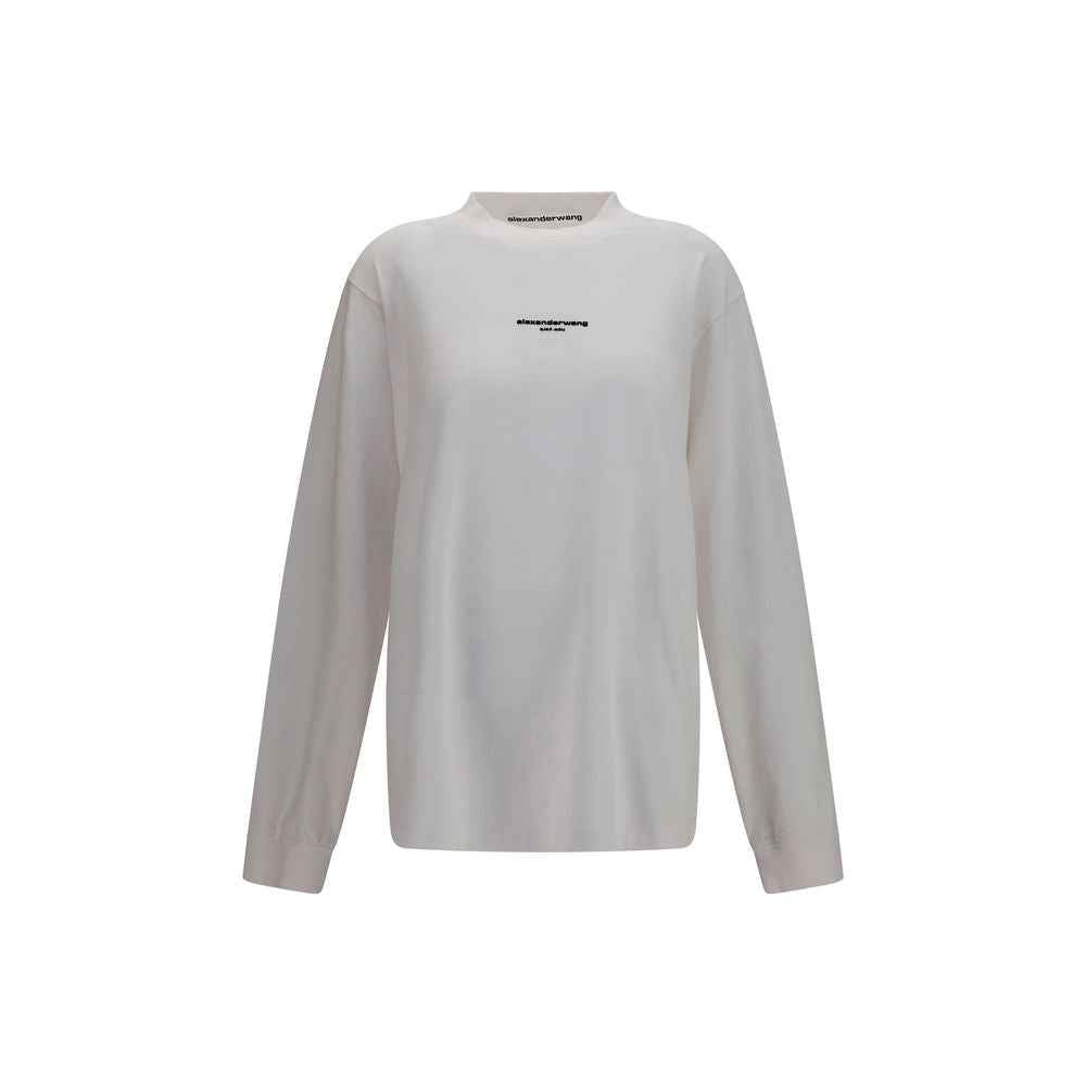 Alexander Wang White Cotton T-Shirt