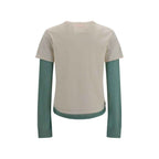 Guest in Residence Beige Cotton Sweatshirt