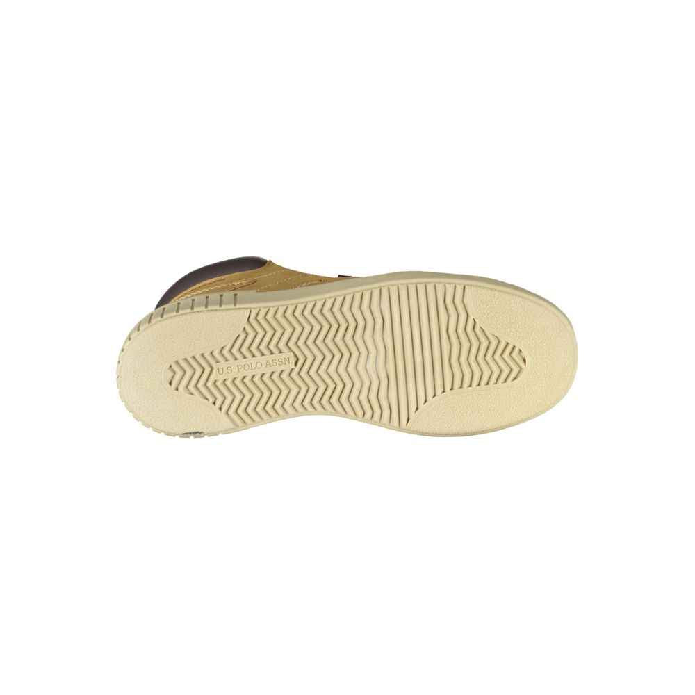 U.S. POLO ASSN. Brown Polyurethane Men's Sneaker