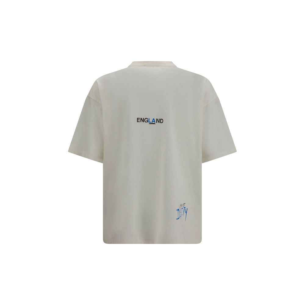 Represent Beige Cotton T-Shirt