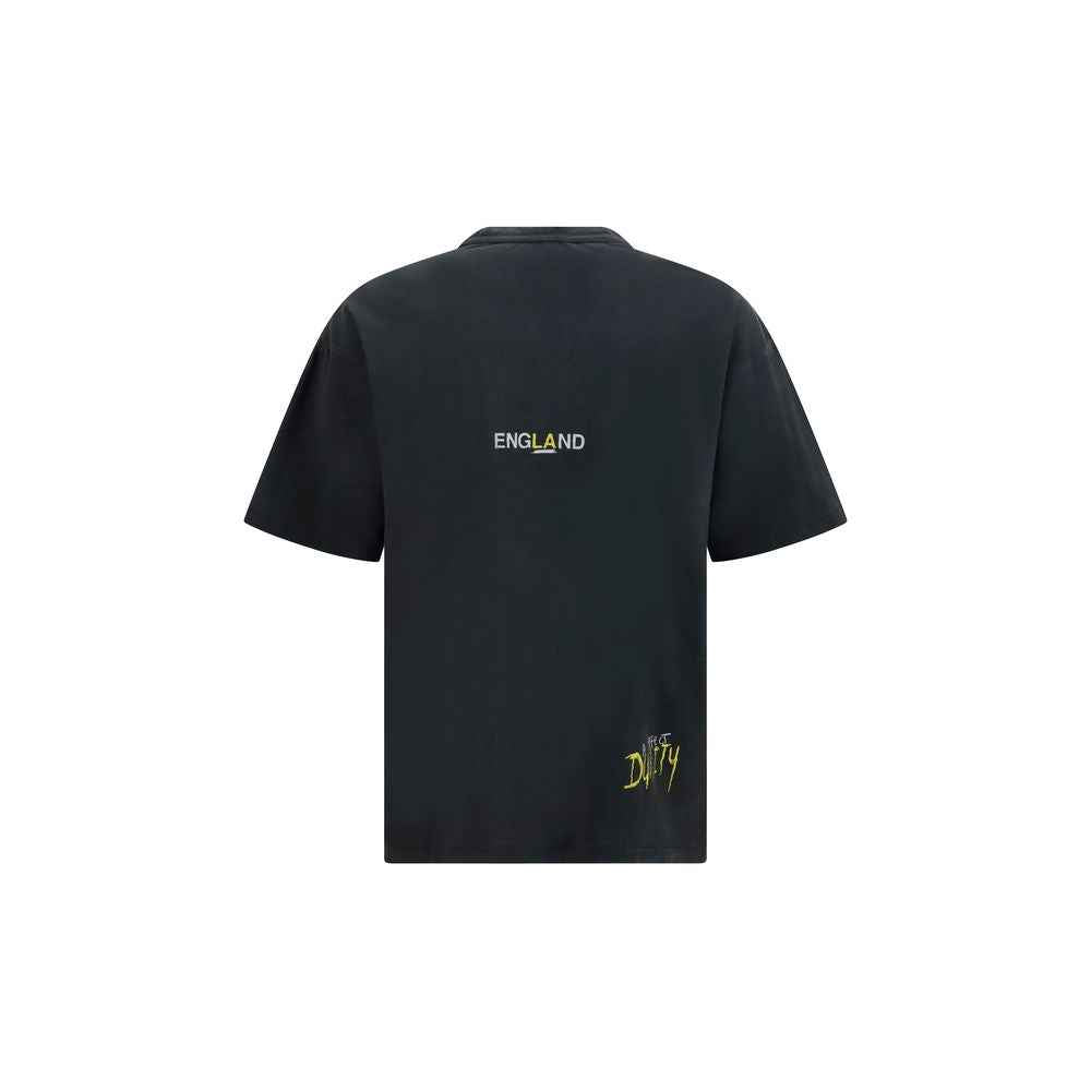 Represent Black Cotton T-Shirt