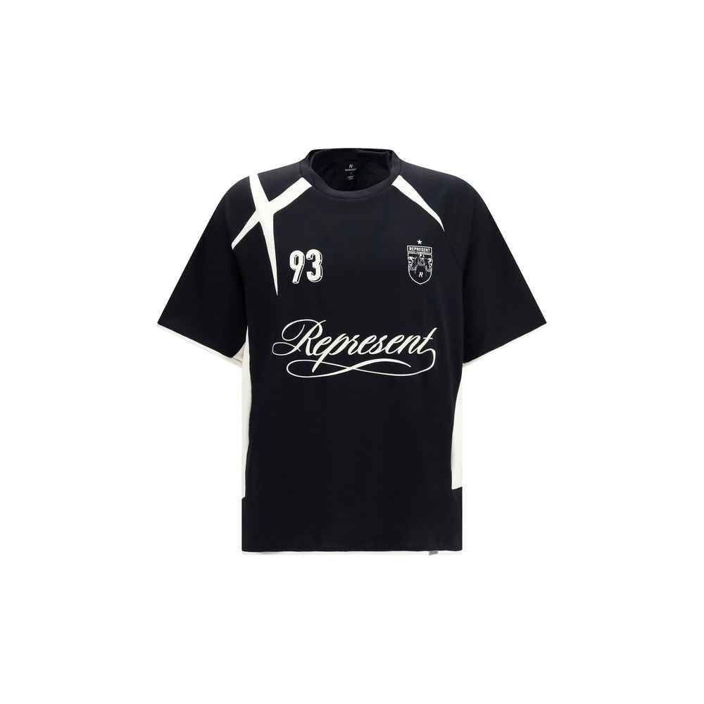 Represent Black Polyester T-Shirt