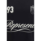 Represent Black Polyester T-Shirt