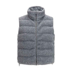 Herno Gray Polyester Sleeveless Jacket