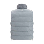 Herno Gray Polyester Sleeveless Jacket