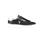 U.S. POLO ASSN. Black Polyester Men's Sneaker