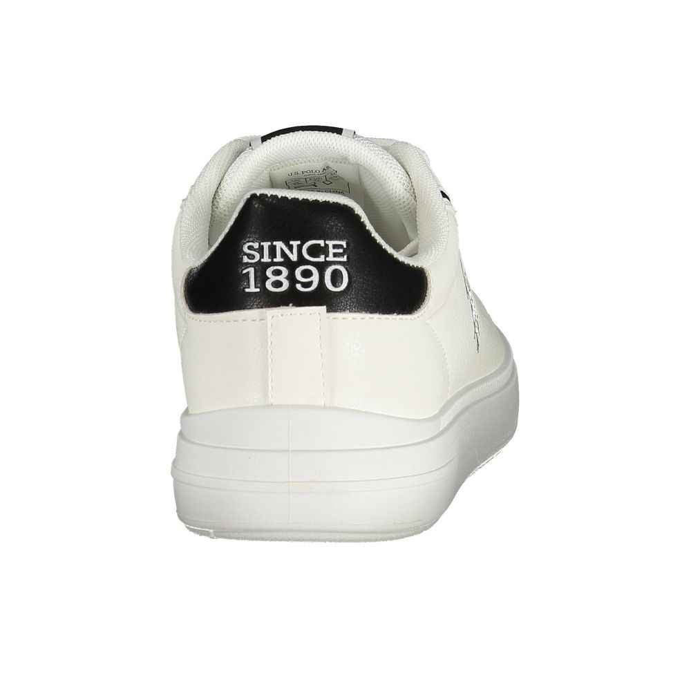 U.S. POLO ASSN. Bianco Polyurethane Mens Sneaker