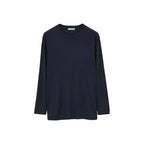 Lemaire Black Silk T-Shirt