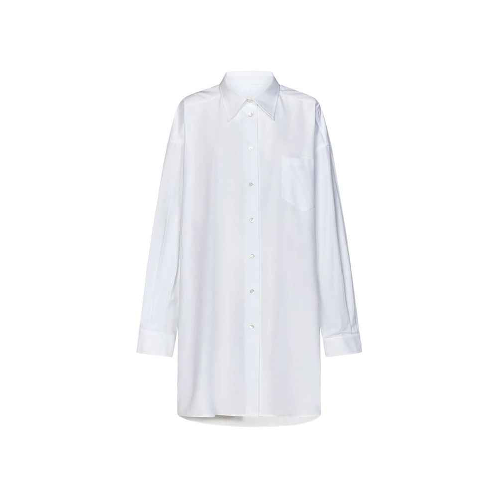 Maison Margiela White Cotton Blouse