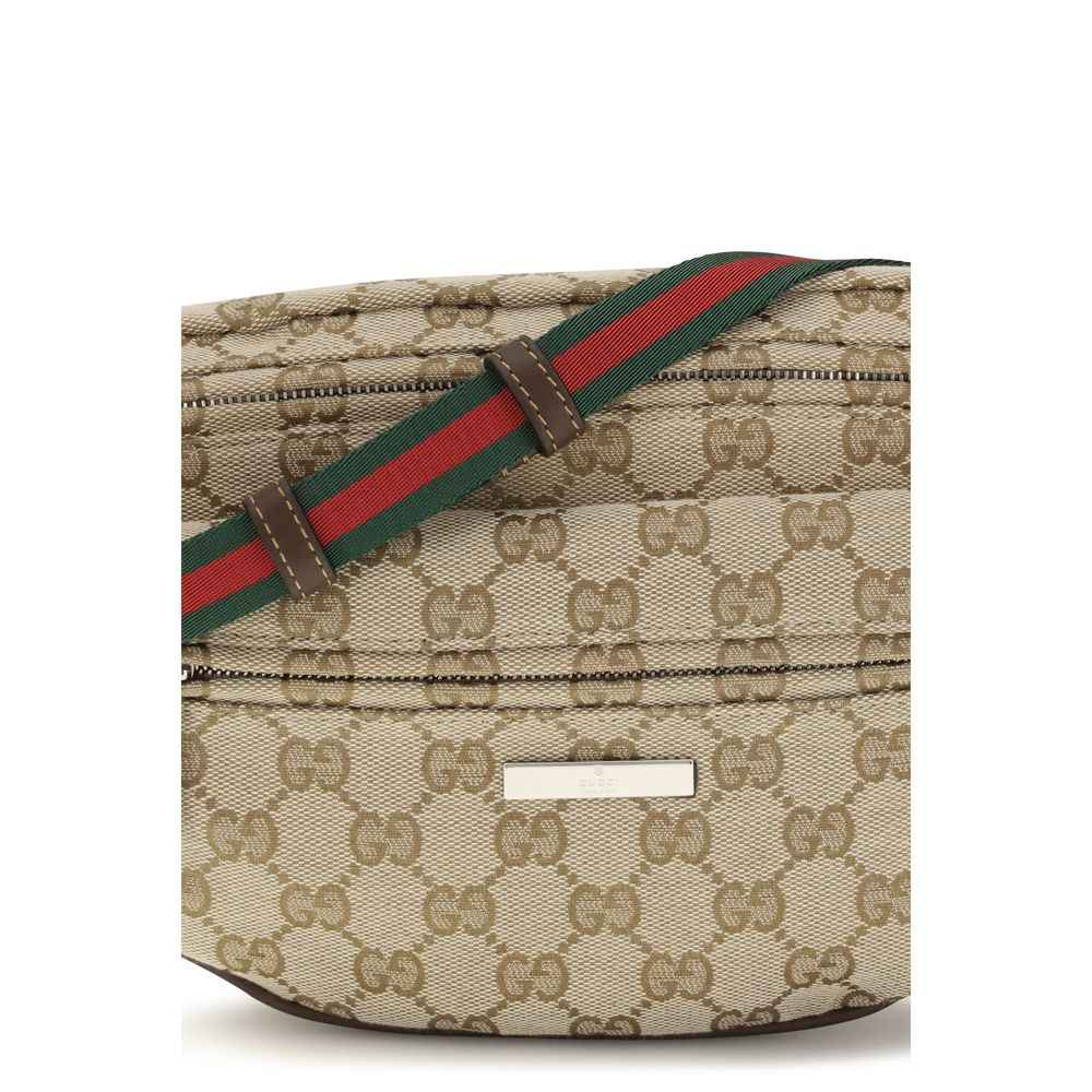 Gucci Beige Fabric Shoulder Bag