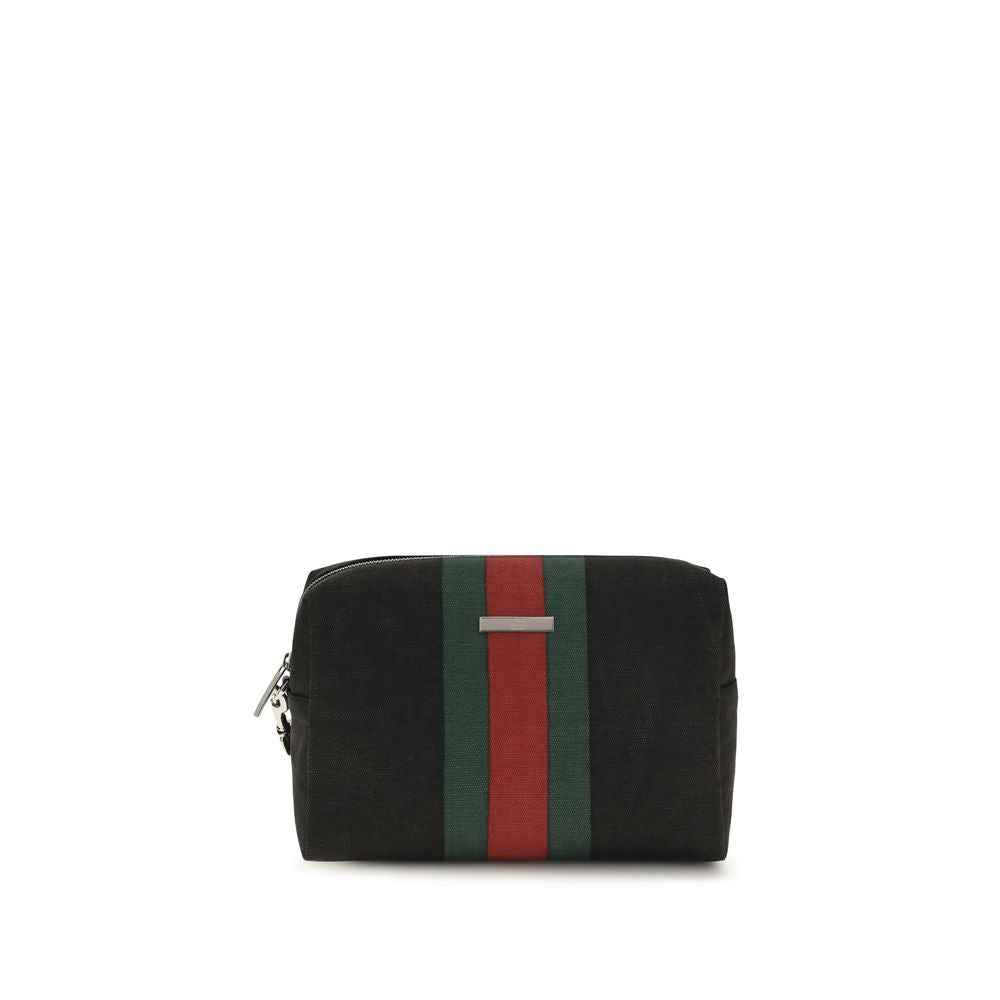 Gucci Black Fabric Shoulder Bag